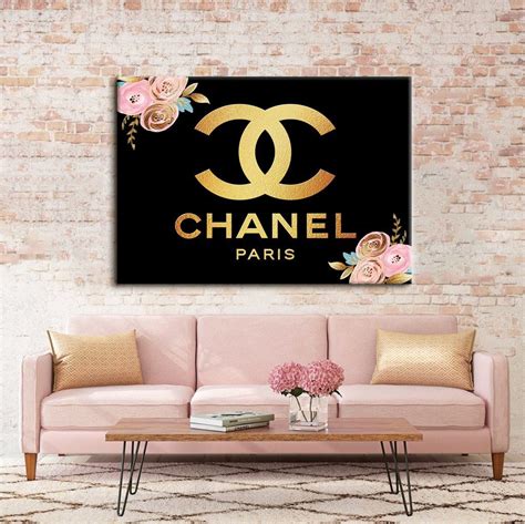 chanel painting ideas|chanel pictures wall decor.